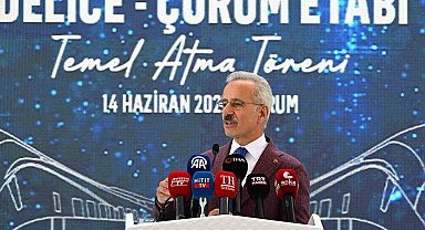 Ankara-Kırıkkale -Samsun Hızlı Tren Hattı Çorum-Havza kesiminin ihalesi yapıldı