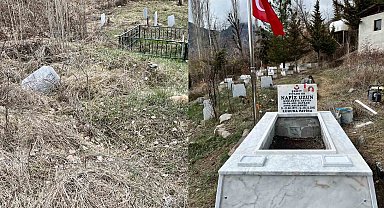 Artvin'de şehit mezarları yenilenerek bakıma alındı