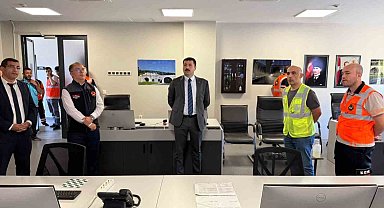 Assos Tüneli'nde trafik kazası tatbikatı