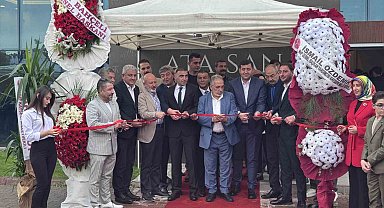 Ata-San Otomotiv yeni hizmet binası protokolün katılımıyla açıldı