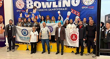 Atatürk Üniversitesi bowlingde Türkiye'nin zirvesine adını yazdırdı