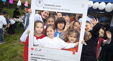 Atatürk Üniversitesi özel vakıf okullarında "VakıfFest" coşkusu: Bilim, sanat ve teknoloji aynı çatı altında buluştu