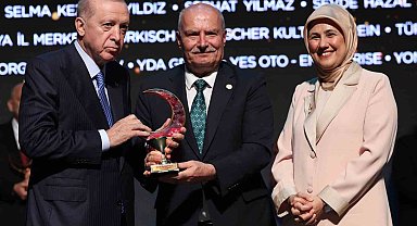 ATO'ya Kızılay'dan anlamlı ödül