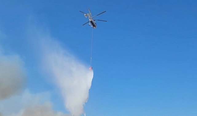 Avşa Adası'nda yangın: Ekipler havadan ve karadan müdahale ediyor