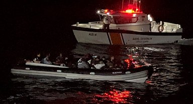 Aydın'da 32 düzensiz göçmen kurtarıldı