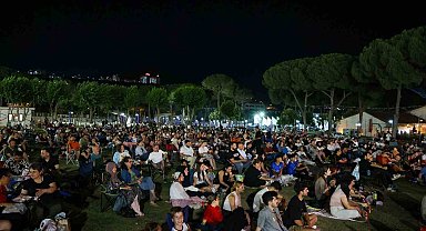 Aydın'da açık hava sineması yaz akşamlarına renk kattı