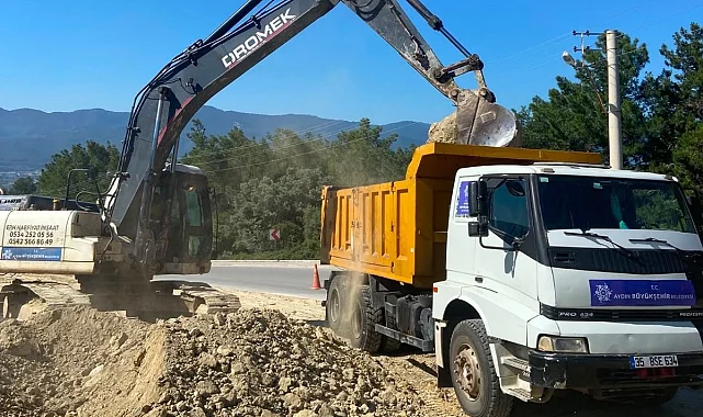 Aydın'ın tüm ilçelerinde ulaşım yatırımları sürüyor
