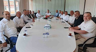 Bafra'da ziraat odası başkanlarından buğday ve arpa fiyatı açıklaması