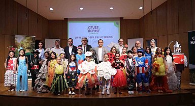 Bağcıların çocuklarından "Sıfır Atık" gösterisi