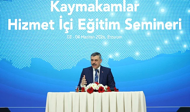 Bakan Çiftçi: Devletin gören gözü, işiten kulağısınız