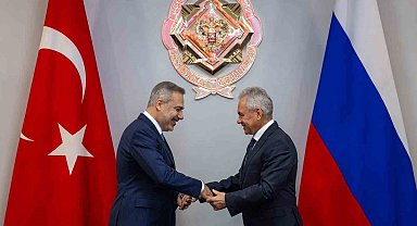 Bakan Fidan, Rusya Güvenlik Konseyi Sekreteri Şoygu ile görüştü