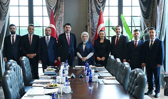 Bakan Kurum, Emine Erdoğan ile çevre politikaları ve COP31 hazırlıklarını görüştü