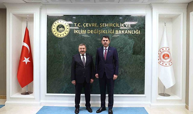 Bakan Kurum, Haymana ve Gölbaşı Belediye başkanlarını kabul etti