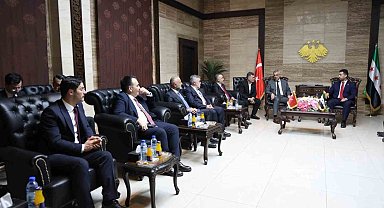 Bakan Memişoğlu Şam'da