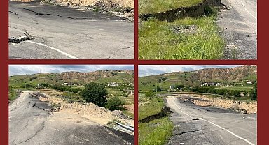 Baki Ersoy, Felahiye'de çöken yolu TBMM gündemine taşıdı