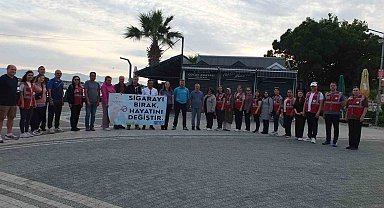 Balıkesir'de 'Sabah Yürüyüşü' ilgi gördü
