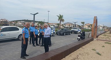 Balıkesir'de Sarımsaklı Plajında sıkı denetim