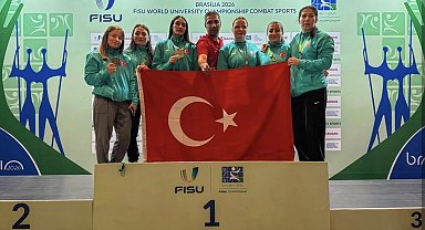 BARÜ'lü güreşçi Bükrenaz Sert, dünya şampiyonu oldu