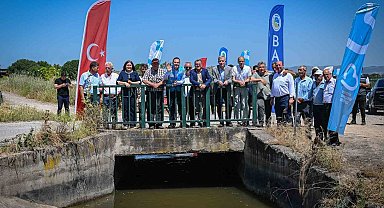 Başkan Akın'dan Pamukçu-Aslıhantepecik Ovasına can suyu
