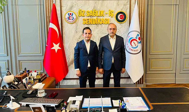 Başkan Aküzüm, HAK-İŞ Genel Başkan Yardımcısı Sert ile bir araya geldi