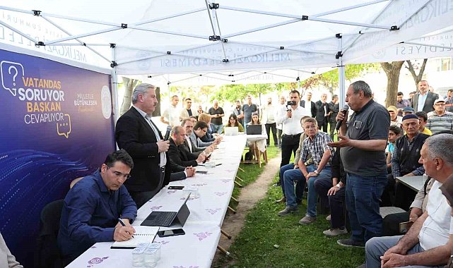 Başkan Palancıoğlu, 'Vatandaş Soruyor, Başkan Cevaplıyor' programıyla 4 mahalleyi dinledi