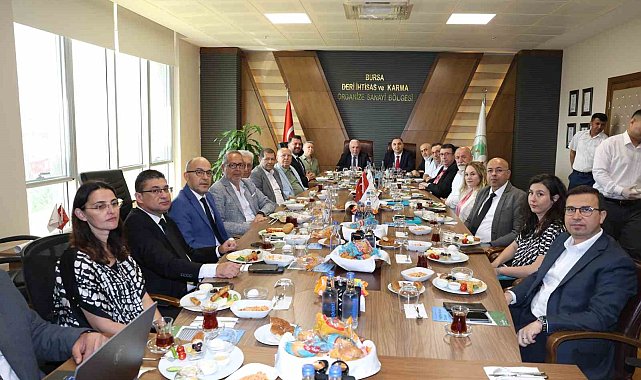 Başkan Şadi Özdemir sanayicilerle buluştu