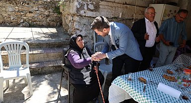 Başkan Tatık'tan şehit ailelerine anlamlı ziyaret