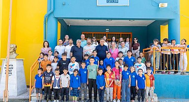 Başkan Tugay'dan Kirazlı çocuklara gezi ve şenlik müjdesi
