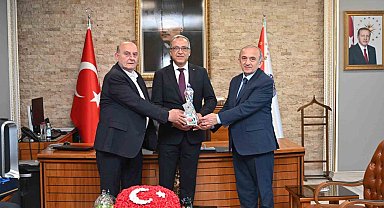 Başkan Yılmaz, İl Emniyet Müdürü Karayel ile fikir alışverişinde bulundu