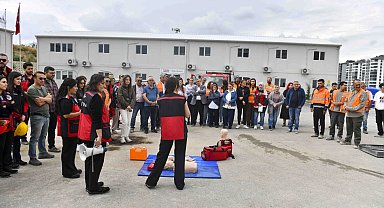 Başkentte Dikimevi–Natoyolu hattı inşaatında acil durum tatbikatı