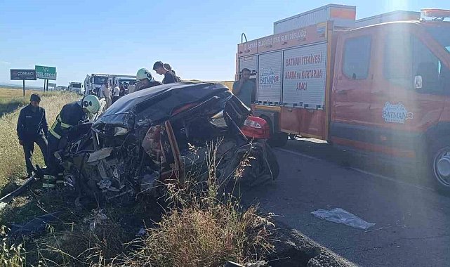 Batman'da trafik kazası: 2 yaralı