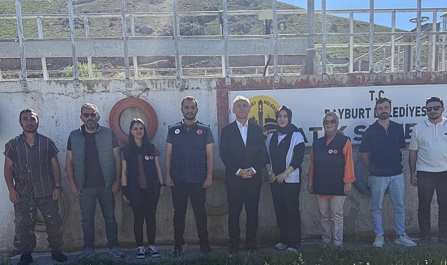 Bayburt Belediyesi Atık Su Arıtma Tesisi denetlendi