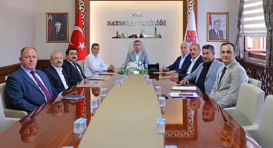 Bayburt OSB yatırımları toplantıda ele alındı