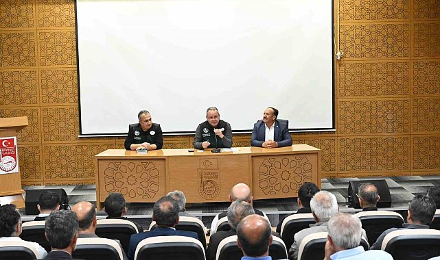 Bayburt'ta DSİ yatırımları muhtarlarla istişare edildi