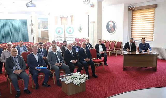 Bayburt'ta sınav güvenliği hazırlıkları değerlendirildi