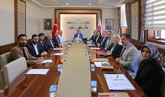 Bayburt'un tanıtım çalışmaları değerlendirildi