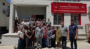 Bayındır'da üreten kadınlara anlamlı tören