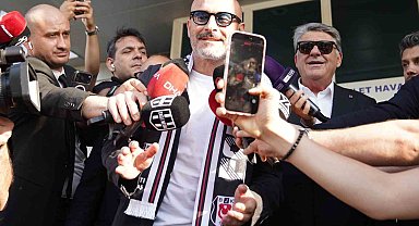 Beşiktaş'ın yeni teknik direktörü Vincenzo Italiano, İstanbul'a geldi