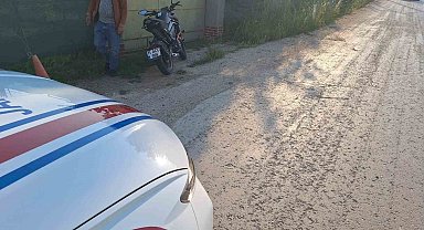 Bilecik'te alkollü sürücü motosikletten düşerek ağır yaralandı