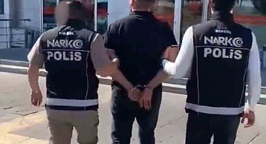 Bingöl'de uyuşturucu taciri tutuklandı