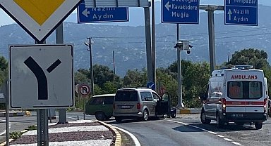 Bozdoğan'da trafik kazası: 1 yaralı