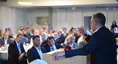 BTSO Başkanı İbrahim Burkay Demirtaş'taki firma sahipleriyle buluştu