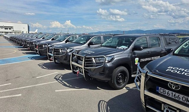 Bulgaristan sınır polisi filosunu güçlendirdi: Yüzlerce yeni araç ve ekipman hizmete alındı