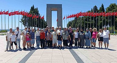 Burhaniyeliler Büyükşehir desteğiyle Çanakkale ziyareti yaptı