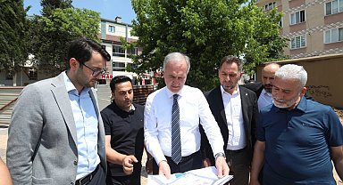 Bursa İnegöl'de Alanyurt Meydan Projesinde sona gelindi