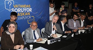 Bursa İnegöl'de Başkan Taban Yeni Mahalle sakinlerini dinledi