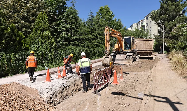Bursa İnegöl'de Büyüşehir'den altyapı hamlesi
