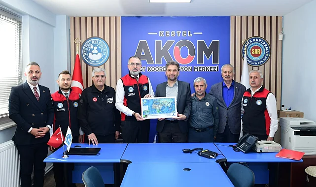 Bursa Kestel'de afetlere karşı güç birliği