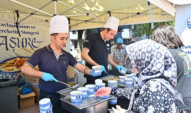Bursa Nilüfer'de Muharrem ayının bereketi yaşandı