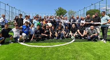 Bursa Osmangazi'den Çukurca'ya modern spor tesisi